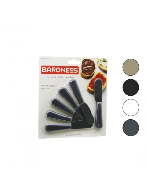Egonex Baroness Brns-13014 ( 6pcs ) Kahvaltı Ve Tereyağı Seti ( 11cm )*120