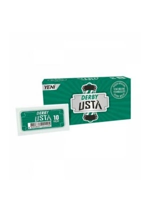 Egonex Derby Usta ( Tam ) Jilet Yeşil Kutu ( 10pcs ) X (10pcs )*1x60