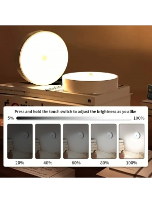 Egonex Hareket Sensörlü Usb Şarjlı Led Işık Lamba