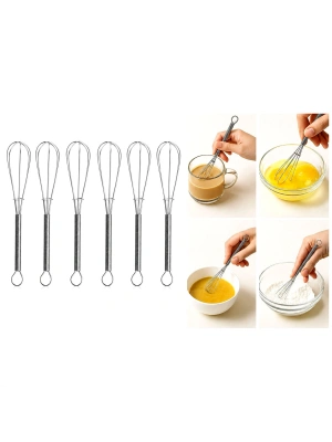 Egonex Hıgh Qualıty Yakut-10712 ( 6pcs ) ( Mini=13cm ) ( Metal ) Çırpıcı*200