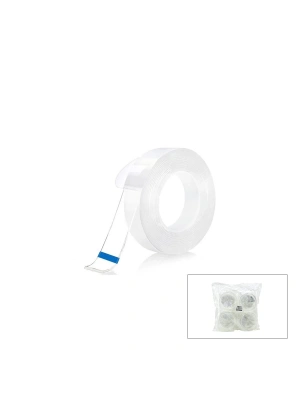 Egonex İbico İ13-086 ( 2cmx2mt ) ( Nano Bant ) Şeffaf Çift Taraflı ( Bandı )*12x20
