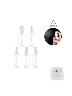 Egonex İbico İ17-029 ( 50 Ml ) ( Şeffaf & Plastik ) ( Boş ) Sprey Şişe*12x100