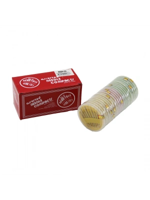 Egonex İbico İ20-002 Assorted Needle Compacts-902  ( 25pcs ) ( Yuvarlak Kutu ) Dikiş İğnesi Seti *24x60
