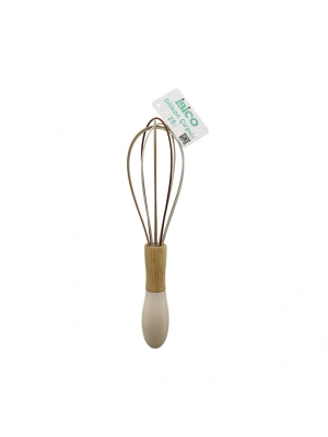 Egonex İbico İ22-023 ( 25cm ) ( Silikon ) Çırpıcı ( Ahşap Bambu & Plastik Saplı )*12x20
