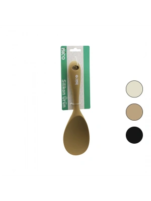 Egonex İbico İ22-035 ( Silikon & Renkli ) Pilav ( Servis ) Kaşık ( 22cm )*12x6