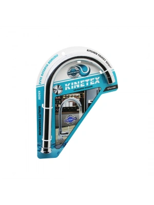 Egonex Kınetex Ktx-3184 ( Evye & Büyük ) Mutfak Batarya Borusu ( Süzgeçli Uç ) ( Krom Kaplama )*96
