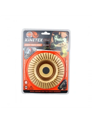 Egonex Kınetex Ktx-3350 ( 115mm ) Ahşap Disk Eğe Törpü Gold*100