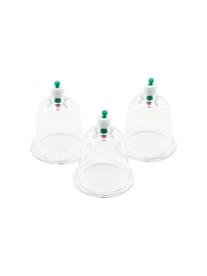 Egonex Krt-1015 ( No-5 ) Hacamat Kupa ( Mika Kristal Plastik )*10x110