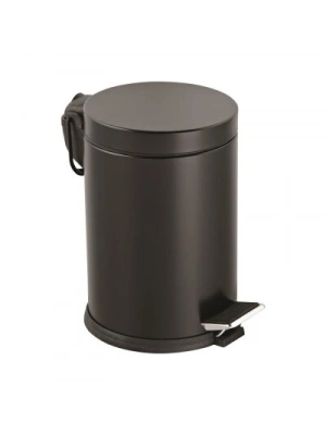 Egonex Lalezar Lzr-815s ( 12lt ) ( Siyah ) Pedallı Metal Çöp Kovası*6