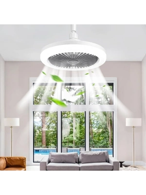 Egonex Led Işıklı Sessiz Tavan Vantilatörü