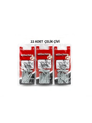 Egonex Medalyan Dl-21 ( 4x40 ) ( 22pcs ) ( Beton ) Çelik Çivi*12x12
