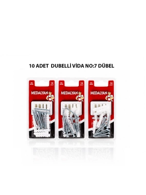 Egonex Medalyan Dl-34 ( 4x40 ) ( 10pcs ) Dübelli Vida*12x12