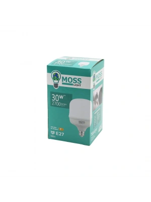 Egonex Moss Lıght Ms-3097 ( 30w ) ( Torch ) Led Ampul Plastik (e27) (2700lumen L175°) (50.000 Saat Ömür) (ıp20) (185-265v (ac) )*45