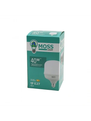 Egonex Moss Lıght Ms-3098 ( 40w ) ( Torch ) Led Ampul Plastik (e27) (3600lumen L175°) (50.000 Saat Ömür) (ıp20) (185-265v (ac) )*30