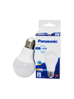 Egonex Panasonic ( Beyaz ) ( E27 ) ( 4.9w=43w ) Led Ampul ( Cool White ) ( 515lm )*20x5