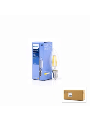 Egonex Phılıps-347267 00 Corepro ( 2700k & E14 ) ( 4.3w = 40w & E27 ) ( Led Filament & Rustik Ampul ) Lamba ( 470 Lumen ) ( Cam Gövde )*10=k