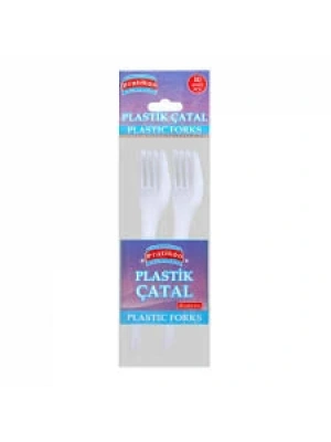 Egonex Pratikon Pr-1140 ( 10pcs ) Plastik Çatal*50=k