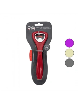 Egonex Qlux Bsf-00901 Sımple Kapak Açacak ( Renkli Plastik Saplı )*50