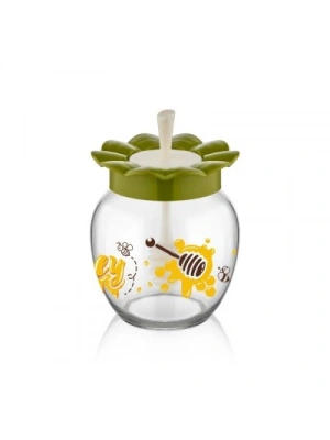Egonex Qlux C-00181 Frutta Kaşıklı Kavanoz 370cc*12=k