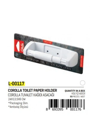 Egonex Qlux L-00117 Corolla Wc Kağıtlık*50