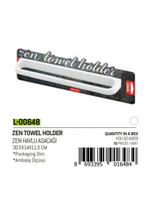 Egonex Qlux L-00648 Zen Havlu Asacak*32