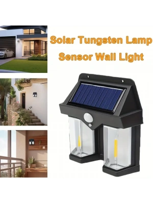Egonex Solar Güneş Enerjili Lamba 2 Ampul Flament Led Eg-228