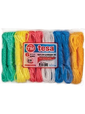 Egonex Tesa Tm-410-411 ( Naylon  Plastik ) ( 10mt ) Çamaşır İpi *24x10