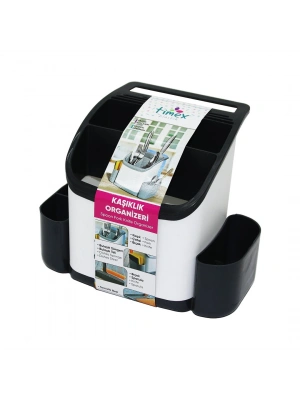 Egonex Timex Tim-198  Plastik Kaşıklık Organizer Tezgah Üstü*24
