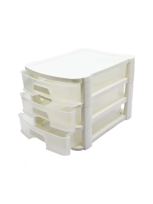 Egonex Tonton Asr-2001 ( No:4 ) Çekmece 3 Katlı ( 27.8x35.5x25.5cm )*12