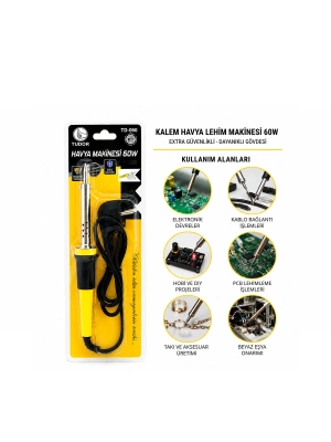 Egonex Tudor Td-060 ( 60w ) Kalem Havya ( Lehim ) ( 220v)*120