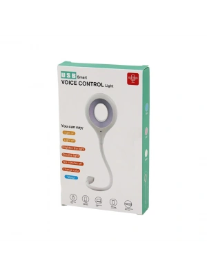 Egonex Usb Smart Voıce Control Light (sesli Işık Ayarlı) (mini) Yuvarlak (usb) 16 Ledli Lamba (akrobat Kollu) (2w) (5v-0.5a)*200