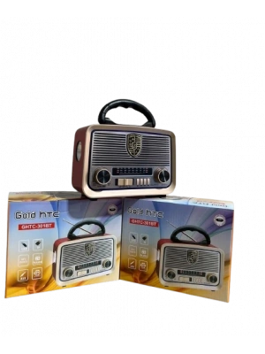 Gold Ghtc-301bt Bluetooth Usb-sd-aux-fm Nostaljik Radyo