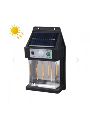 Güneş Enerjili Hareket Sensörlü Duvar Lambası Egonex