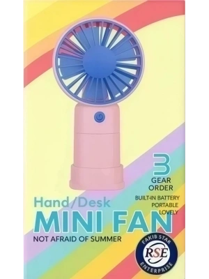 Hand/Desk Mini Fan 3 Kademeli NO.S173