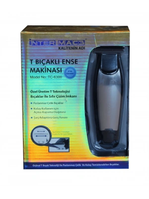 İnter Mac Inter Mac3 Tc-6300 T Bıçaklı Sakal-ense Tıraş Makinesi