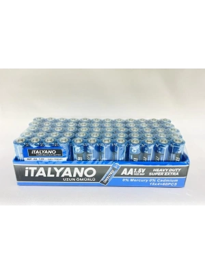 Italyano 1.5v Aa Kalem Pil 15x4 lü 60 Adet