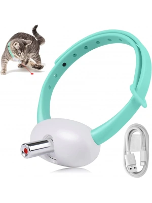 Kedi Otomatik Lazer Oyun Tasması