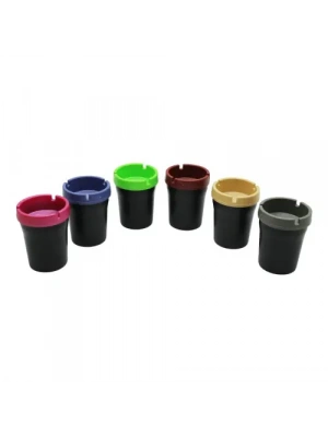 Kokusuz Plastik Yuvarlak Küllük