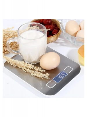 Metal Dijital Mutfak Terazisi Hassas Tartı 5 Kg Crown