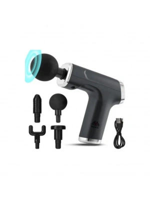 Mini Fascial Gun Profesyonel Şarjlı Masaj Aleti 4 Başlıklı Kh-800