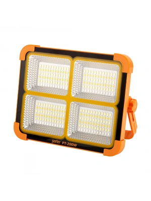 Panther Pt-200w Usb Şarjlı Solar Projektör