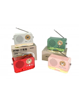 Platoon Bluetooth 5.3 Mini Retro Radyo PL-4707