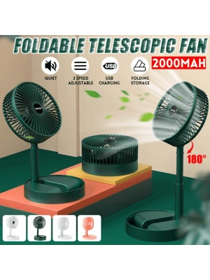 Şarjlı Masaüstü Fan Usb Şarjlı Mini Fan