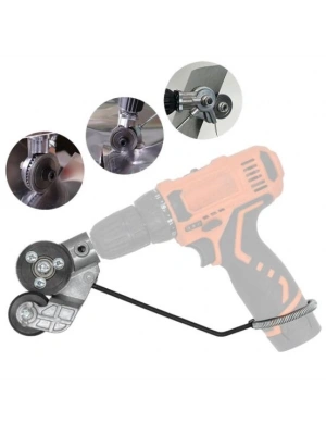 Şarjlı Matkaplar İçin Metal Plaka Ve Sac Kesme Aparatı