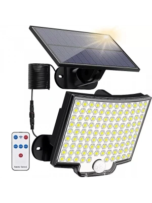 Solar Bahçe Aydınlatma Lambası 108 Led Lf-2501b