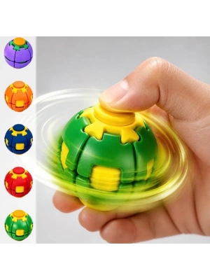 Spinner Ball Dönen Stres Topu El Egzersizi ve Rahatlatıcı Oyuncak