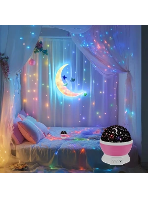 Starmaster Yıldız Yansıtmalı Küre Tip Gece Lambası
