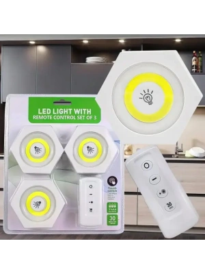 Uzaktan Kumandalı Led Işık Altı Gen [3lü Set]