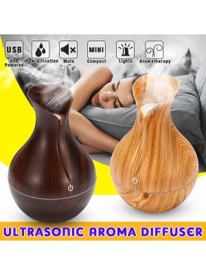 Vazo Modeli Hava Nemlendirici 200ml Led Işıklı Mini 7