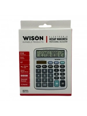 Wison WS-213 Hesap Makinası 12